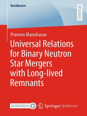 cover image of Universal Relations for Binary Neutron Star Mergers with Long-lived Remnants